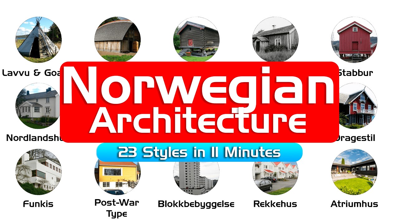Every Norwegian House Style Explained In 11 Minutes