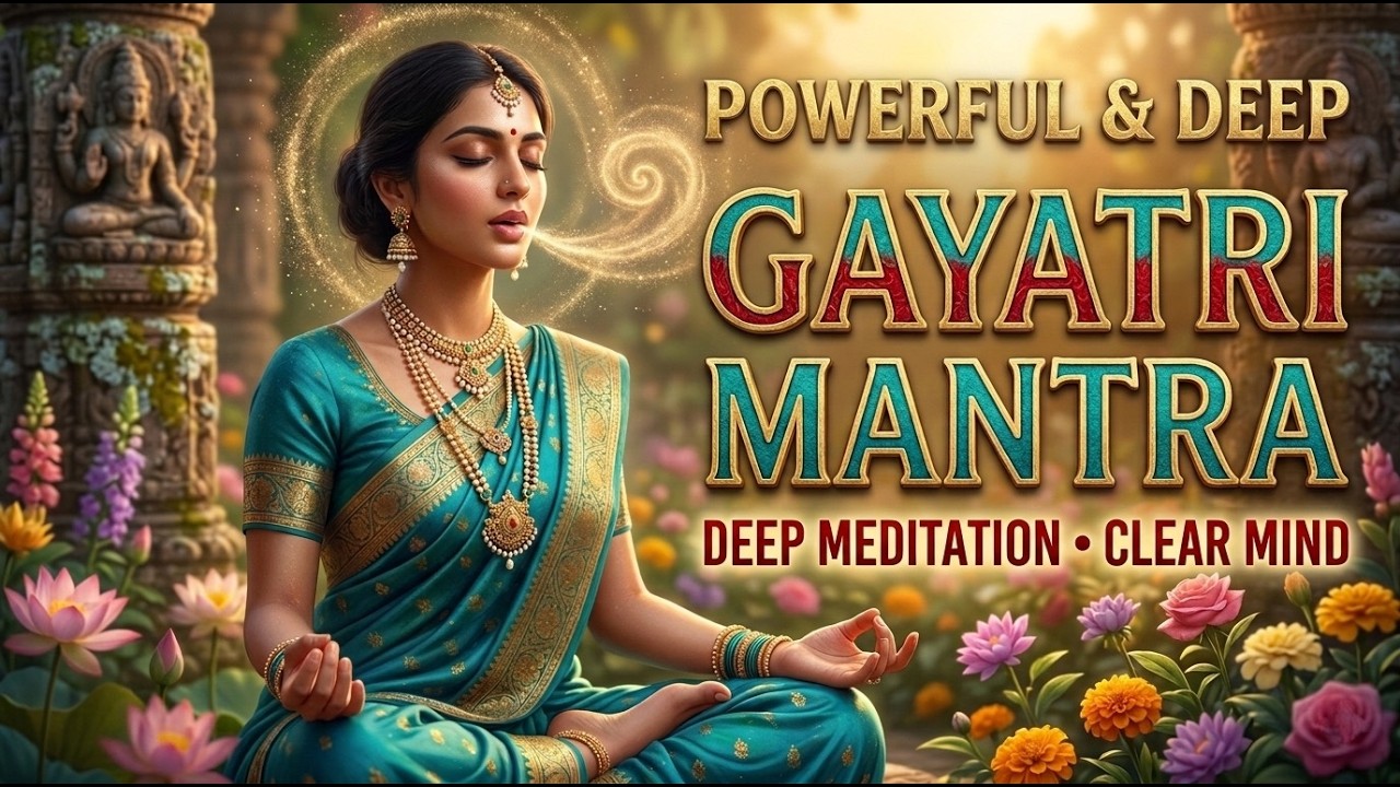 Listen to the Gayatri Mantra | Powerful & Deep Vedic Chant That Calms the Mind | Chanting Studio