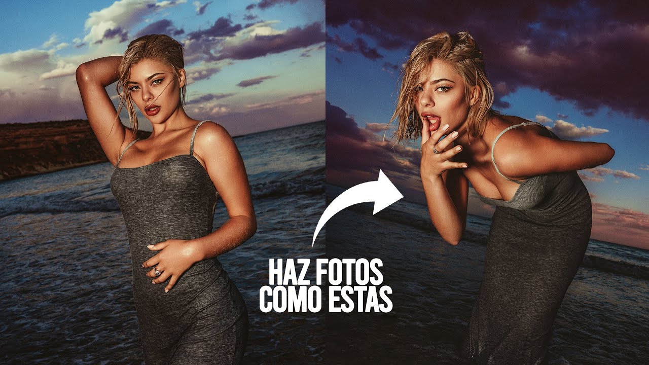 Creando FOTOS ESPECTACULARES con FLASH DE MANO al atardecer con Sofia 🌅