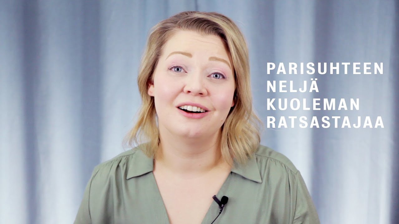 Parisuhteen neljä kuoleman ratsastajaa.