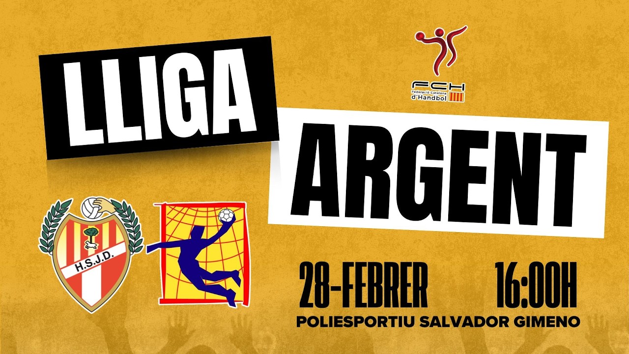 #LLIGAARGENTMAS | HANDBOL SANT JOAN DESPÍ - FUNDACIO HANDBOL SANT VICENÇ