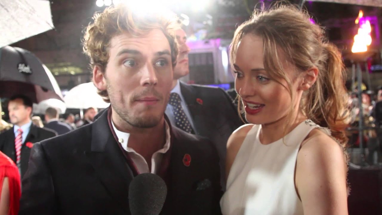 Sam Claflin Hunger Games Catching Fire Premiere