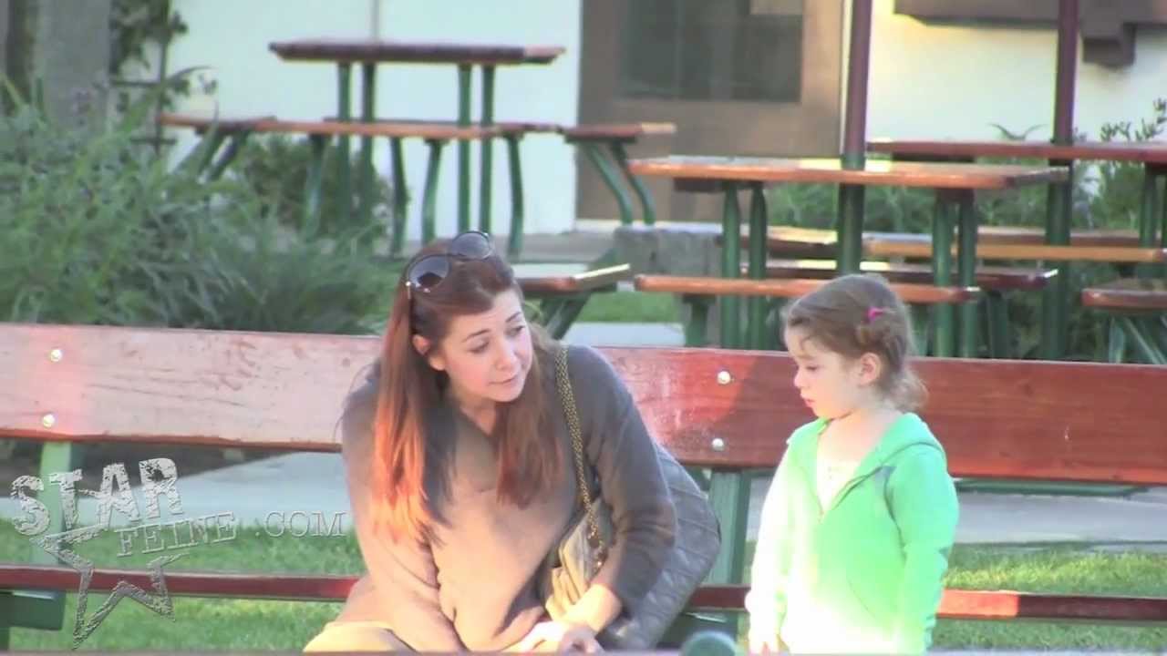 Exclusive Alyson Hannigan spends day with daughter