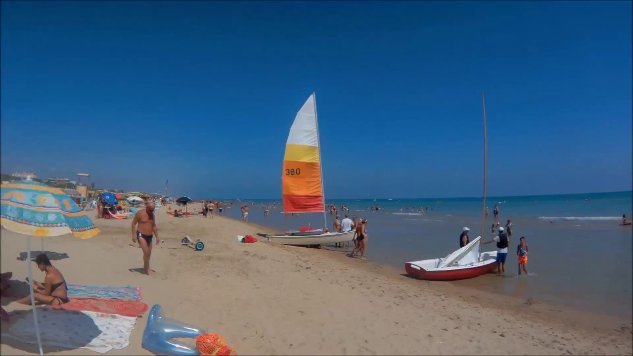 Tortoreto Lido - il fondale a riva
