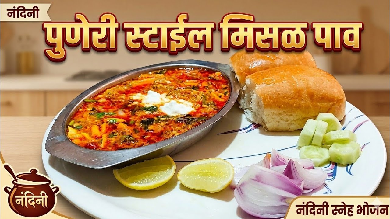 तर्री वाली झणझणीत मिसळ I tasty  maharashtrian special misal 