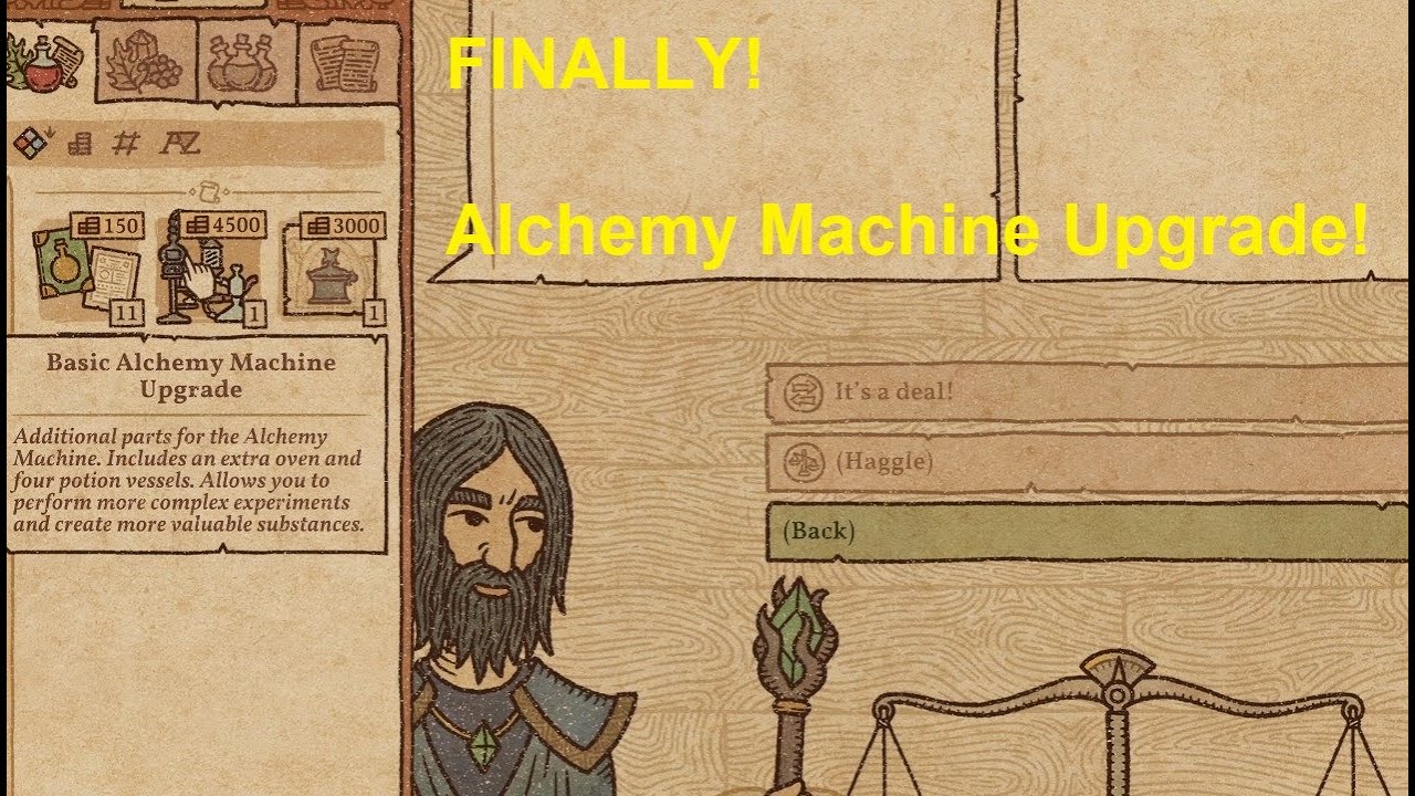 Potion Craft, One of a kind Alchemy Simulator, Episode 13, Alchemy Machine Upgrade