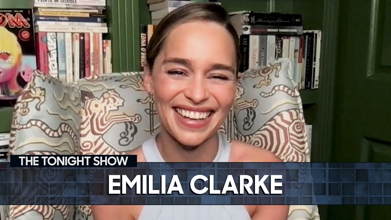 Emilia Clarke Unveils Her New Marvel Series | The Tonight Show Starring Jimmy Fallon