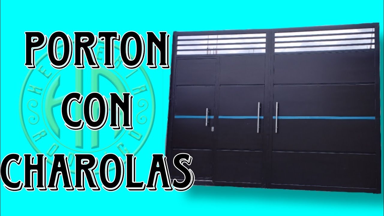 Porton moderno de charolas