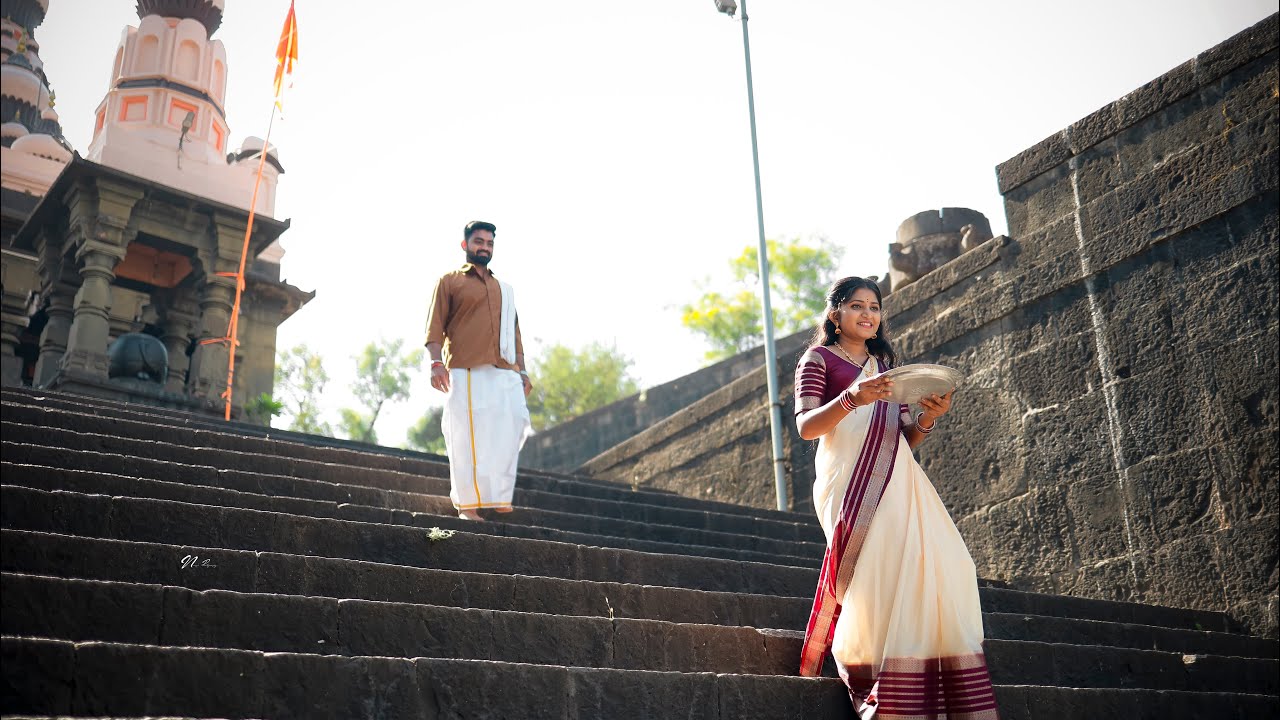 SONALI & SANGAMESH || traditional shot || in satara (2025) ￼prewedding 