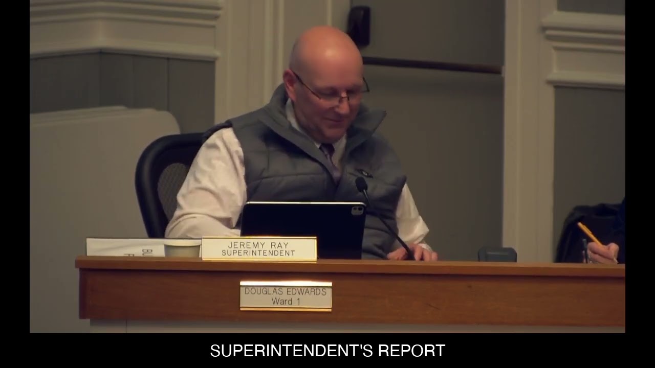 Saco School Board Meeting 2-25-26