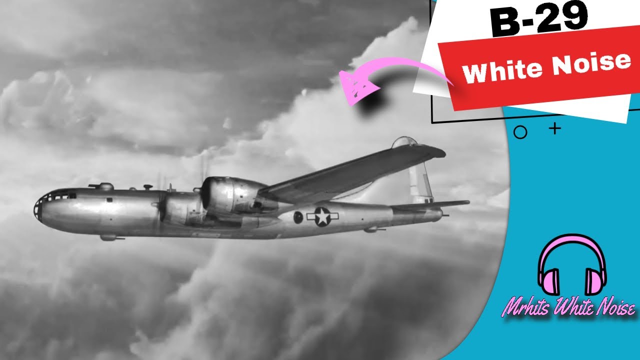 Бомбардировщик B29 Superfortress путешествует по облакам | Бел...