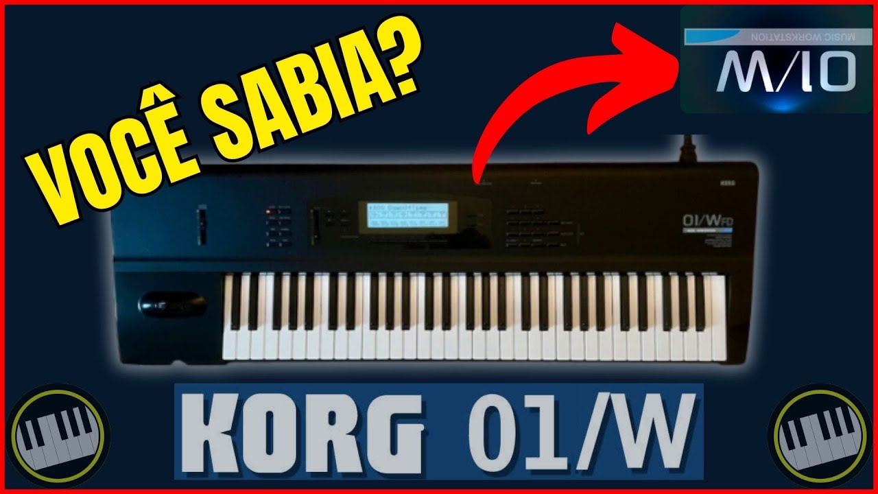 Desvendando o KORG 01/W: A Máquina de Sons Que Conquistou Músicos e Substituiu o Korg M1!