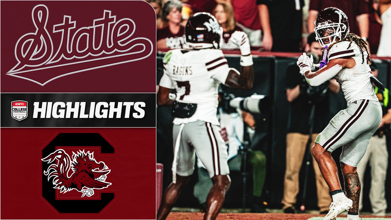 Mississippi State vs. South Carolina | Full Game Highlights | ESPN College Football