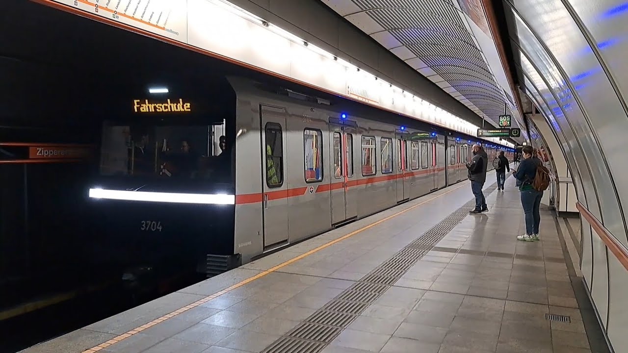 Der X-Wagen auf Schulungsfahrt | U-Bahn Wien