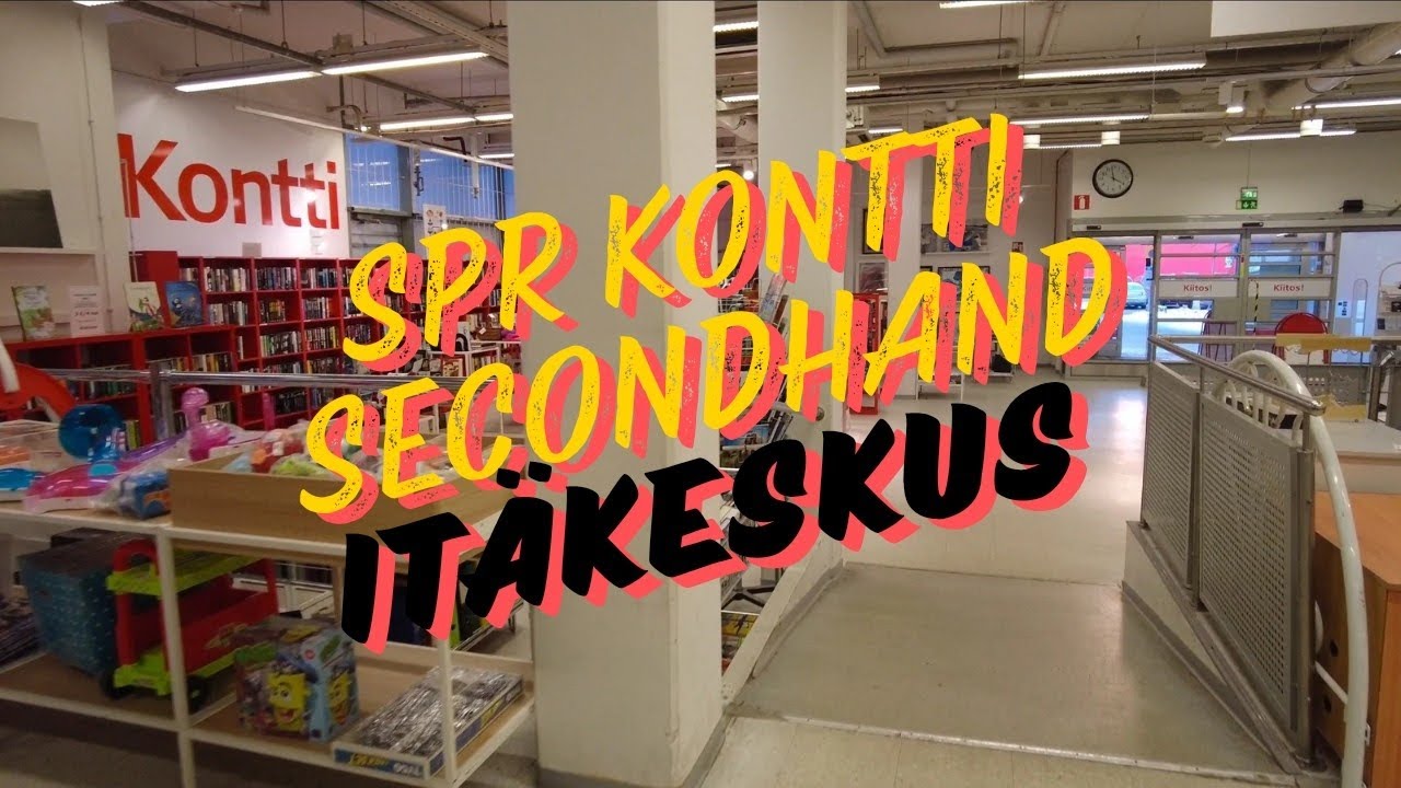 KIRPPISKIERROS - SPR Kontti Secondhand Itäkeskus, Helsinki