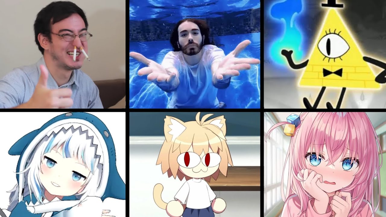 (AI) Bo Burnham - Welcome to the internet, but sang by 7 people