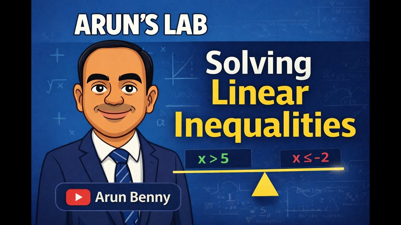 🚀 Master Linear Inequalities Easily | AND, OR, Union & Number Line Explained!
