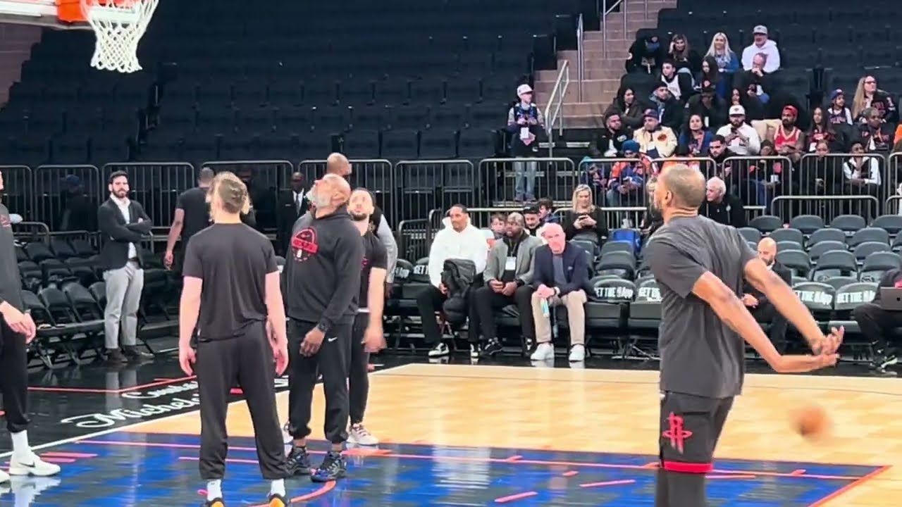KD back at Madison Square Garden to face the New York Knicks 