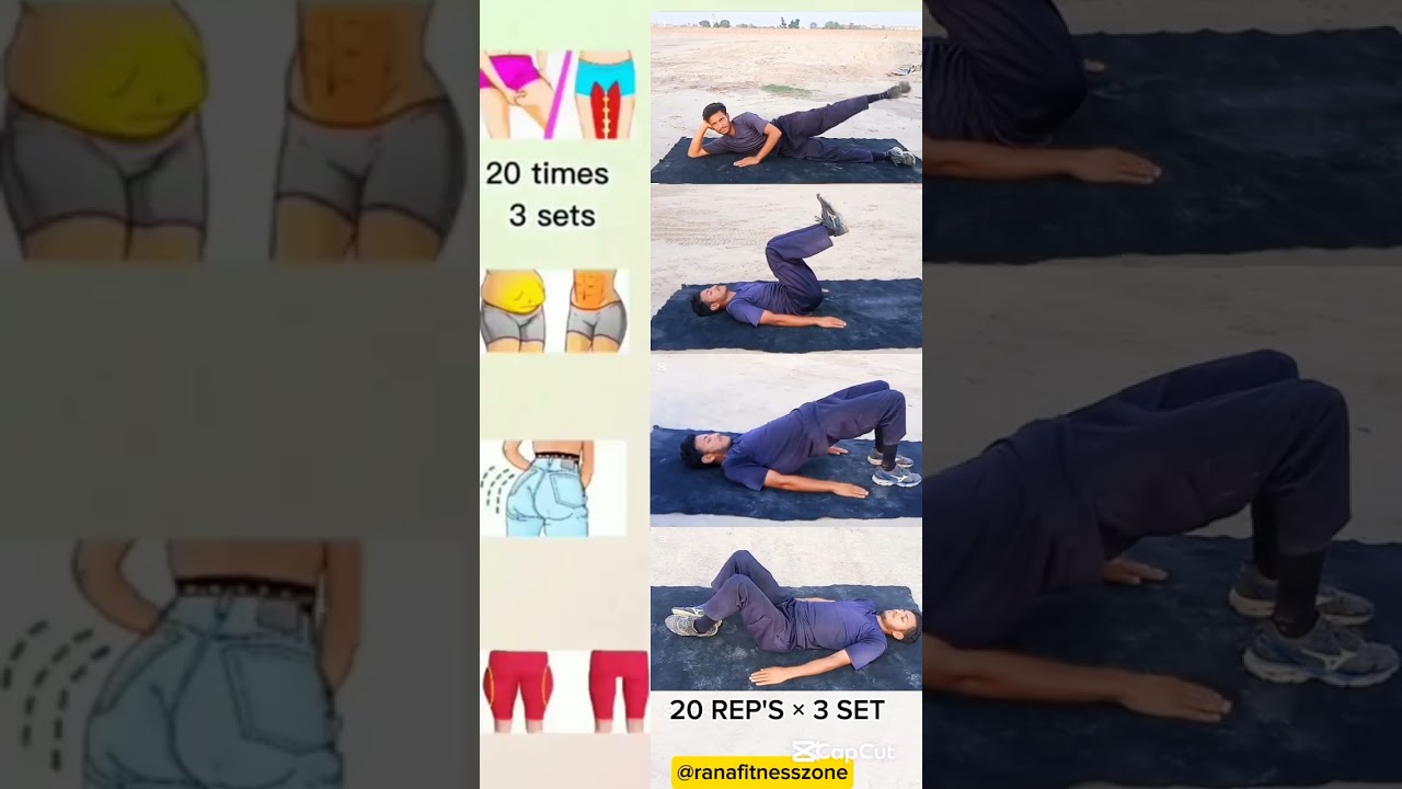 One set of exercises to tackle #bigbelly #falsehipwidth #anteriorpelvictilt #weightloss #bowlfit