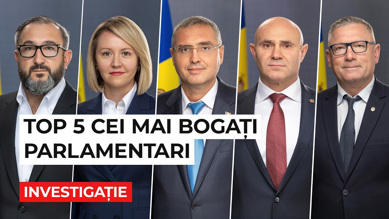 Investigație: Top 5 cei mai bogați parlamentari