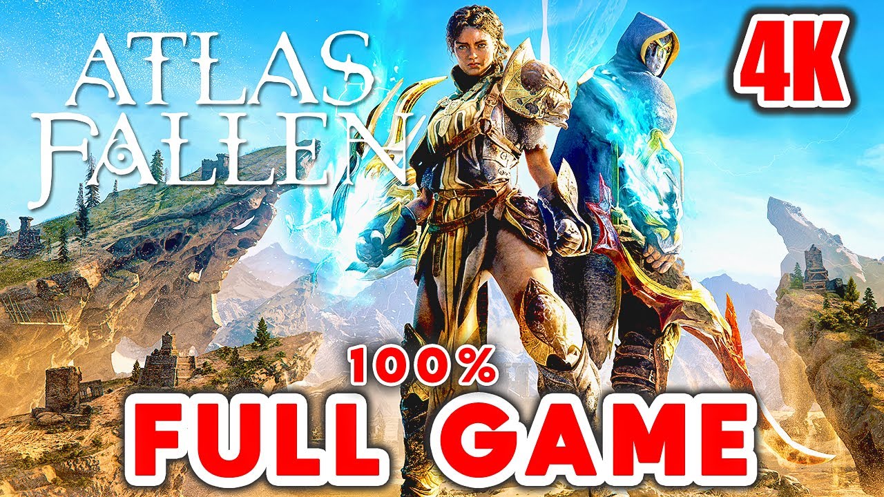 ATLAS FALLEN - Full Game Walkthrough Gameplay 100% (4K 60FPS) Ultra HD