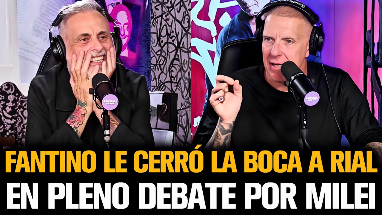 FANTINO LE CERRÓ LA BOCA A RIAL EN PLENO DEBATE POR MILEI