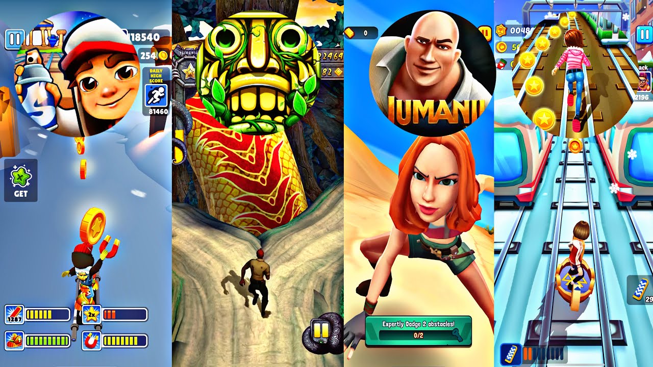 Subway Surfers 2 🆚 Temple Run 2 🆚 Jumanji 🆚 Subway Surfers New Update 2026