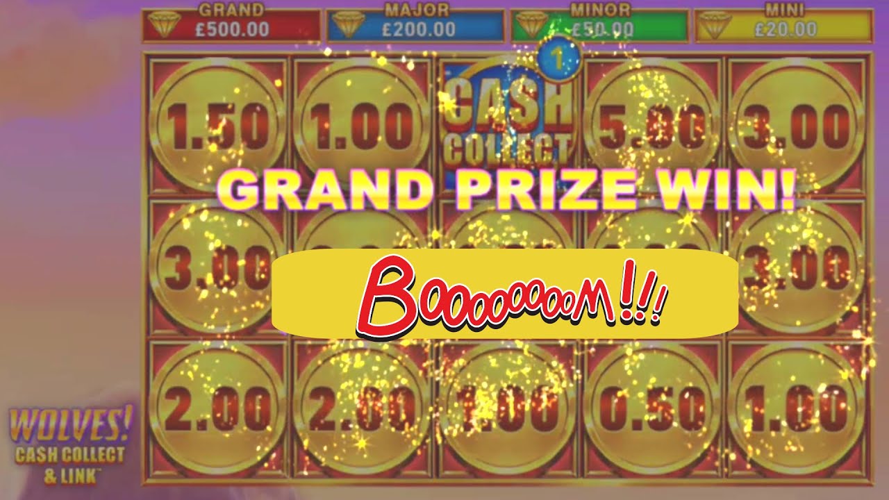 GRAND PRIZE, MEGA WINS & MEGA LINKS Achieved! HUGE PROFIT! WOLVES Cash Collect & Link Slot Game