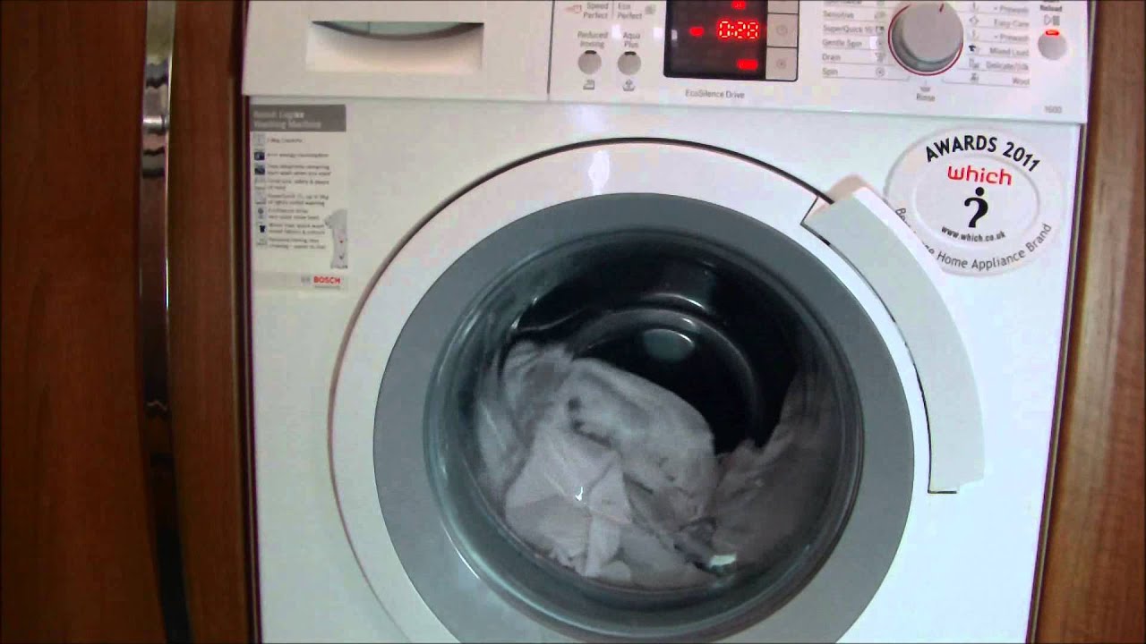 Bosch Logixx was32461 washing machine - Cotton 60 Mini Load (complete)