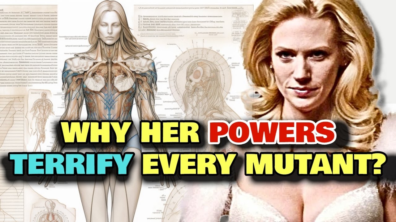 Emma Frost Anatomy - How Come She Has So Many Powers? What Is The Secret Behind Her Diamond Powers?