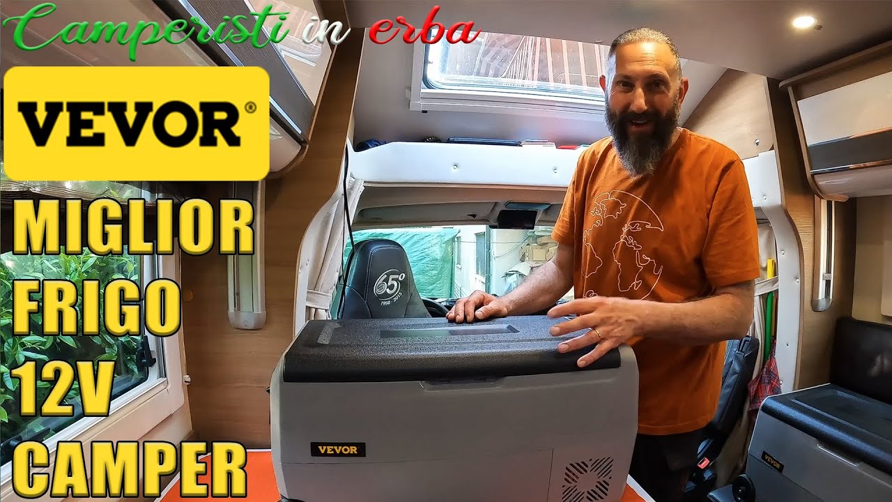 MIGLIOR FRIGORIFERO a 12v e 24v! VEVOR Frigo & congelatore 36L per auto camper camion barca! TOP!