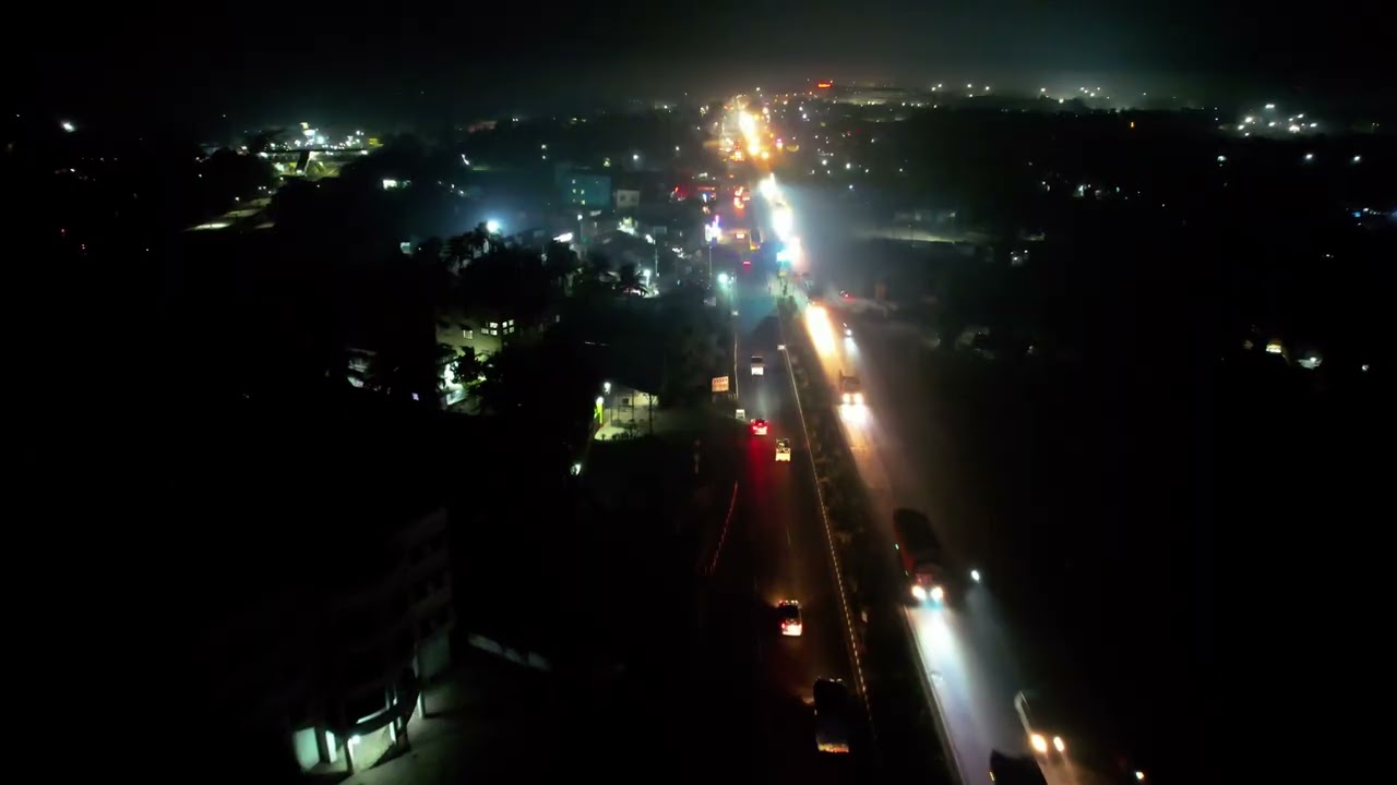 DJI Air 2s , night view, @Ali711z