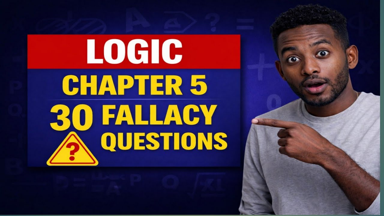 Freshman Logic Exam | Chapter 5 Fallacies – 30 Questions