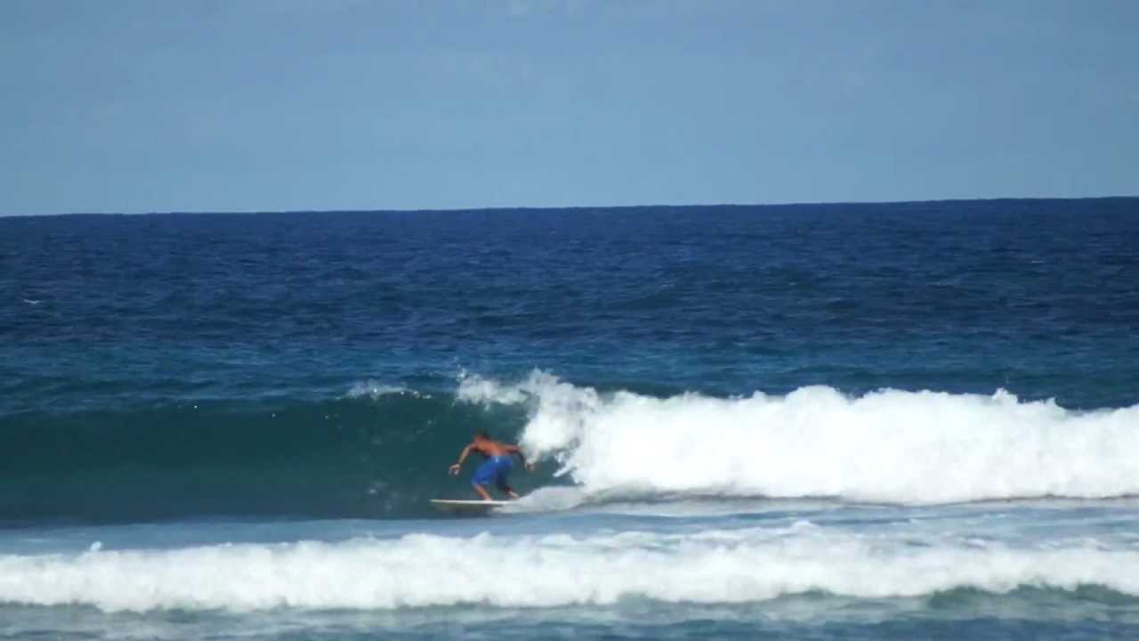 Surfing Jobos Beach in Isabela Puerto Rico - GoSeePR.com