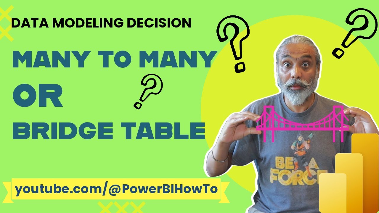 Many to Many or Bridge Table in Power BI - What is preferred model. Let's explore! | PeryTUS - Power