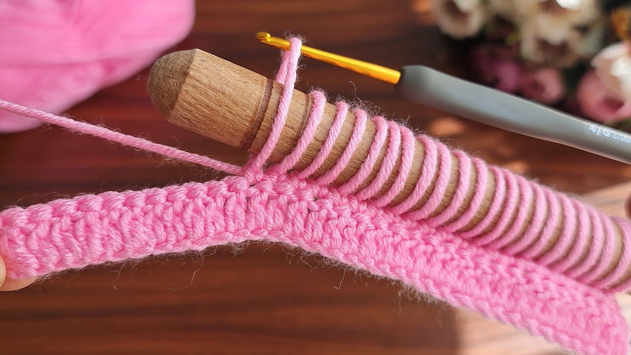 Perfect‼️ Very easy very eye-catching crochet desing loved it .