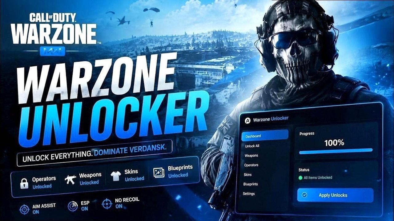 Unlock Tool Warzone 2026 - BO6 Unlock All - Free Camo Unlocker PC