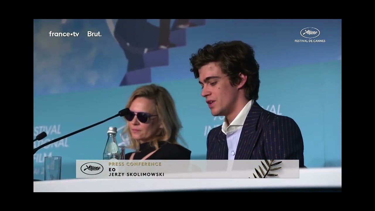 Lorenzo Zurzolo at EO press conference