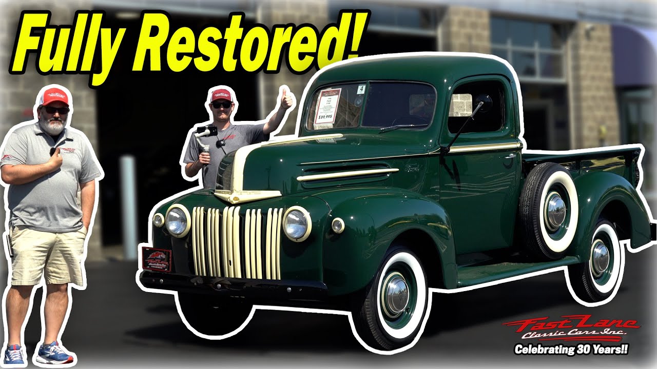 1946 Ford F100 For Sale at Fast Lane Classic Cars!