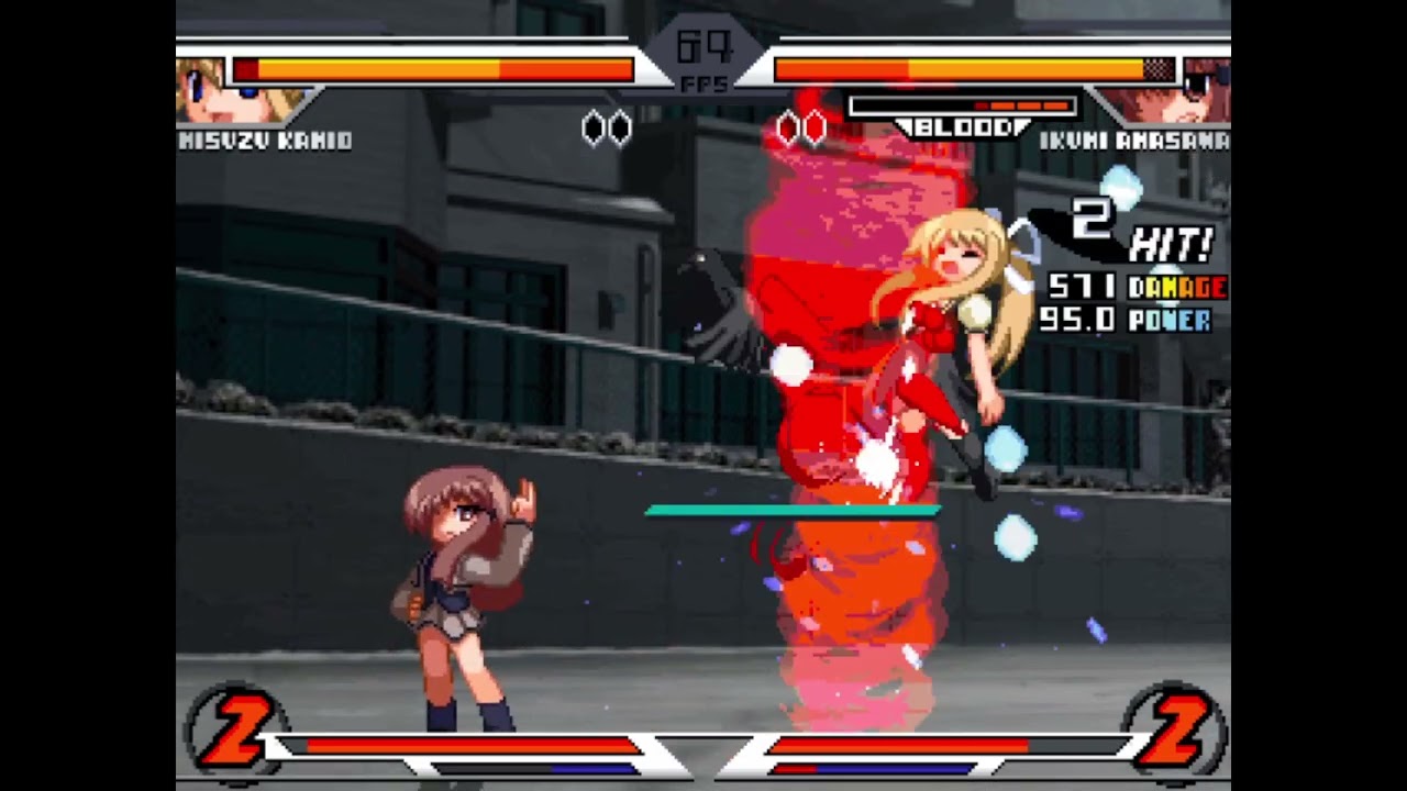 【EFZ観戦】[2015/07/19]カミオ・ラヴァ(神尾観鈴) vs あやめ(天沢郁未) part2