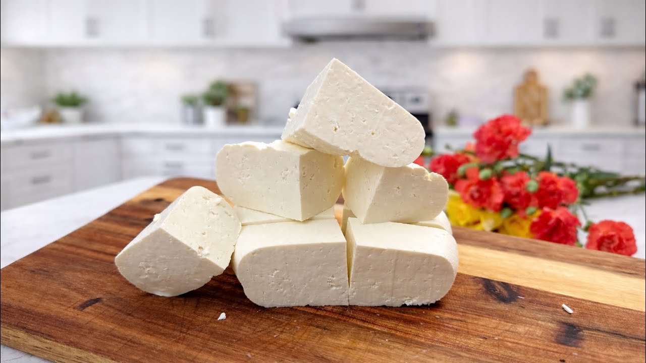 Kako napraviti domaći mladi sir | Bakin brz i lak tradicionalni recept 🧀