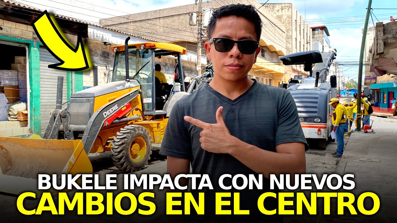 ¡Increíble! Bukele Transforma San Salvador a una Velocidad Asombrosa