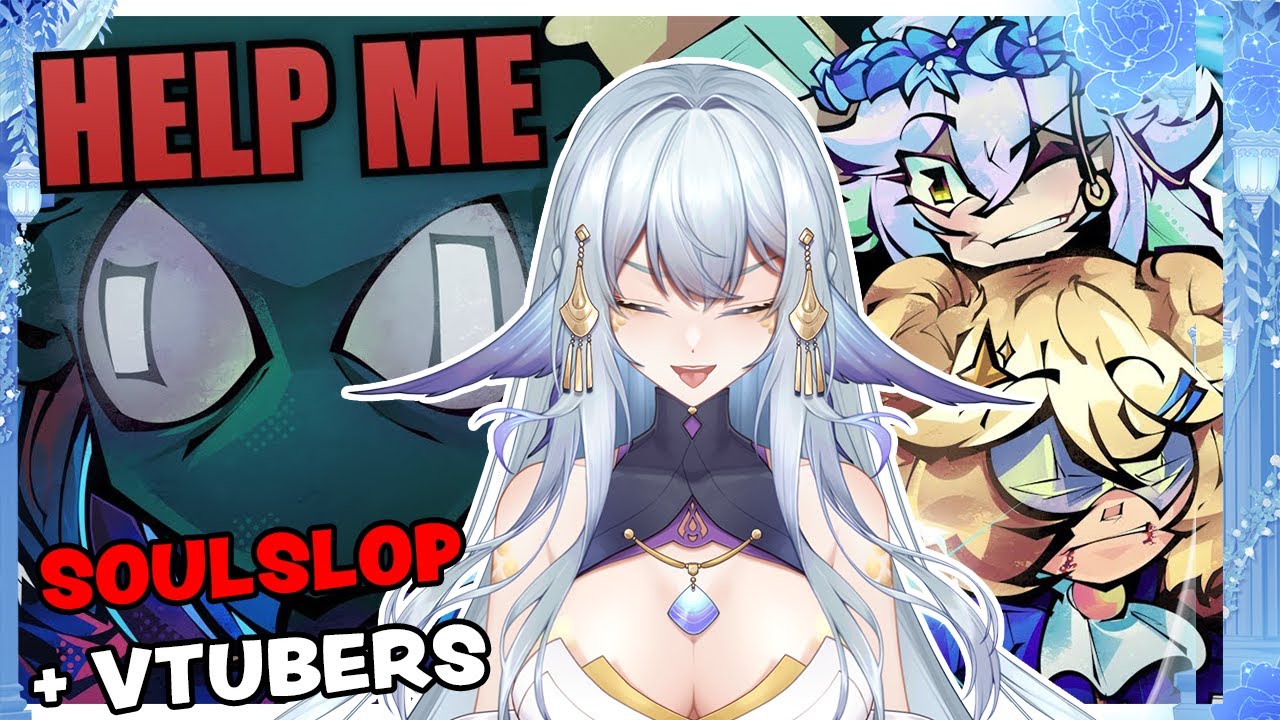 THEY MAKE SOULSLOP LOOK SO FUN!! | Max0r 16 vtubers & Soulslop™ | VTuber Reacts