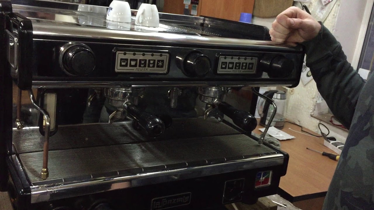 Обзор кофеварки La Spaziale NEW Ek (2 часть)