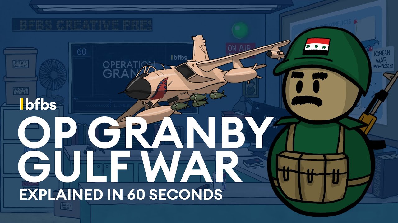 The UK's First Gulf War Explained in 60 Seconds | BFBS