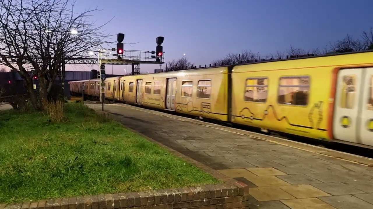 Merseyrail at Chester. 17/01/2022