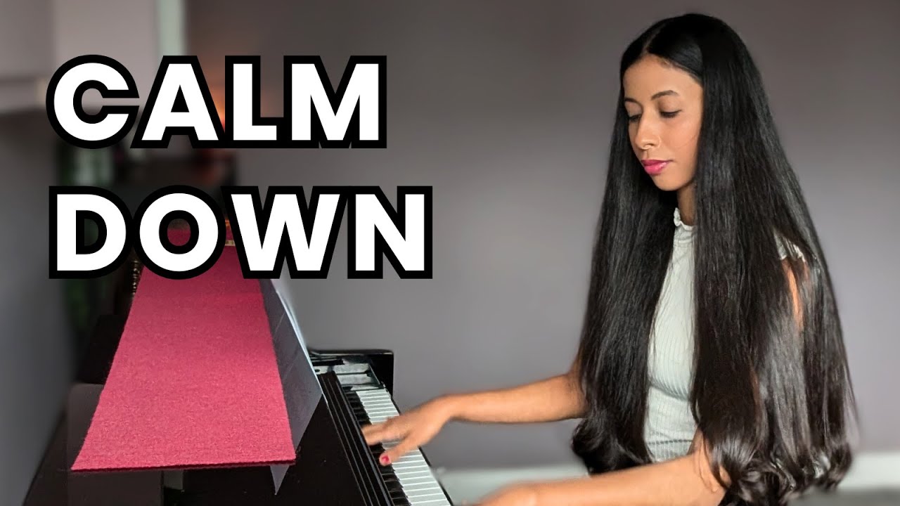 Calm Down (Rema & Selena Gomez) piano cover | Anu Ghataore