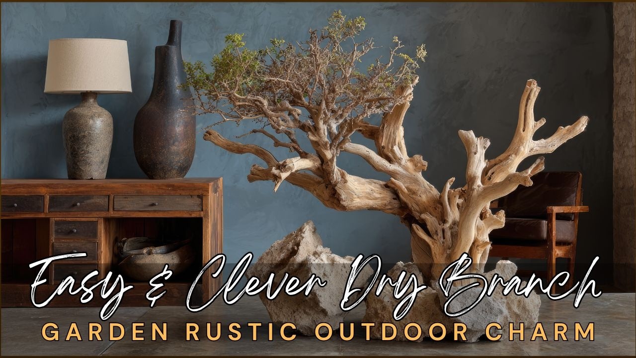 Top 10 Easy & Clever Dry Branch Garden Decor Ideas for Rustic Outdoor Charm