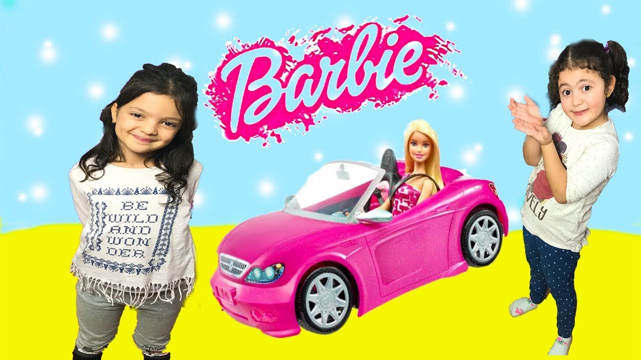 MASAL VE ÖYKÜ BARBİE'YE ARABA ALIYOR! BARBİE ÇOK ŞAŞIRIYOR  Barbie's NEW Car!  Funny Kids Videos