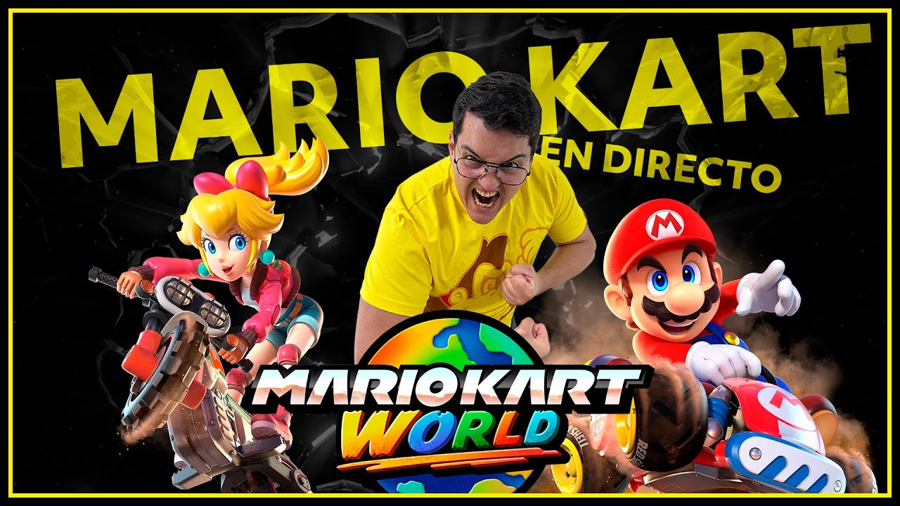 Ven a hablar de nintendo mientras jugamos mario kart